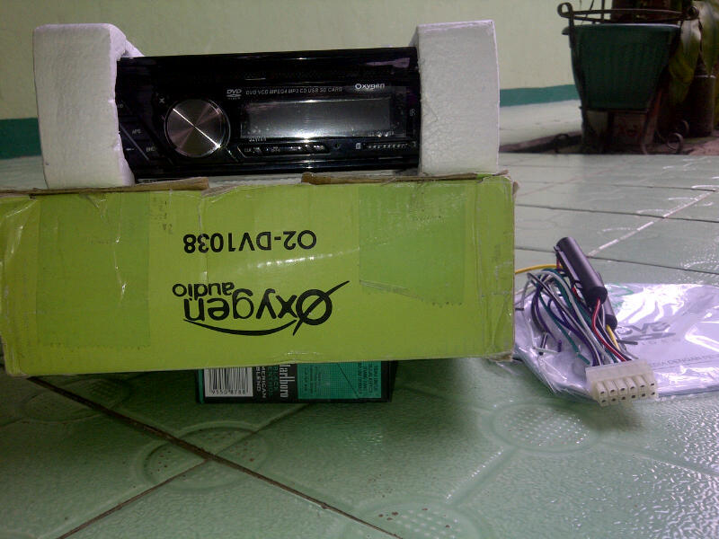 WTS : Head Unit Merk Oxygen Audio Type : O2-DV 1038