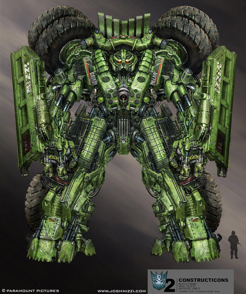 Transformers Devastator edition : Long Haul, Decepticons paling gendut