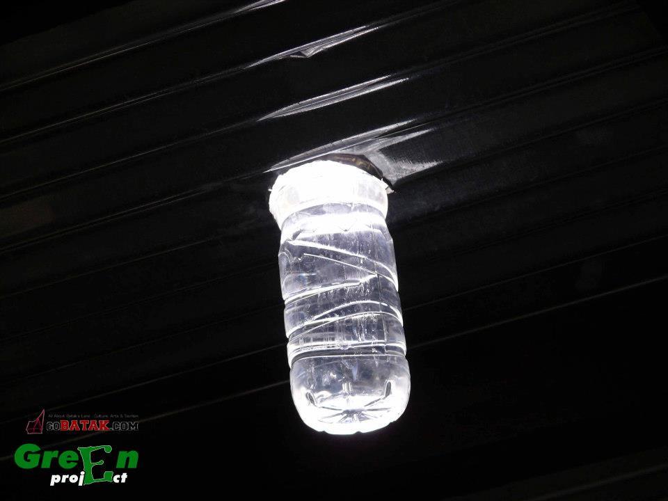 Cara Membuat Lampu Botol Tenaga Matahari