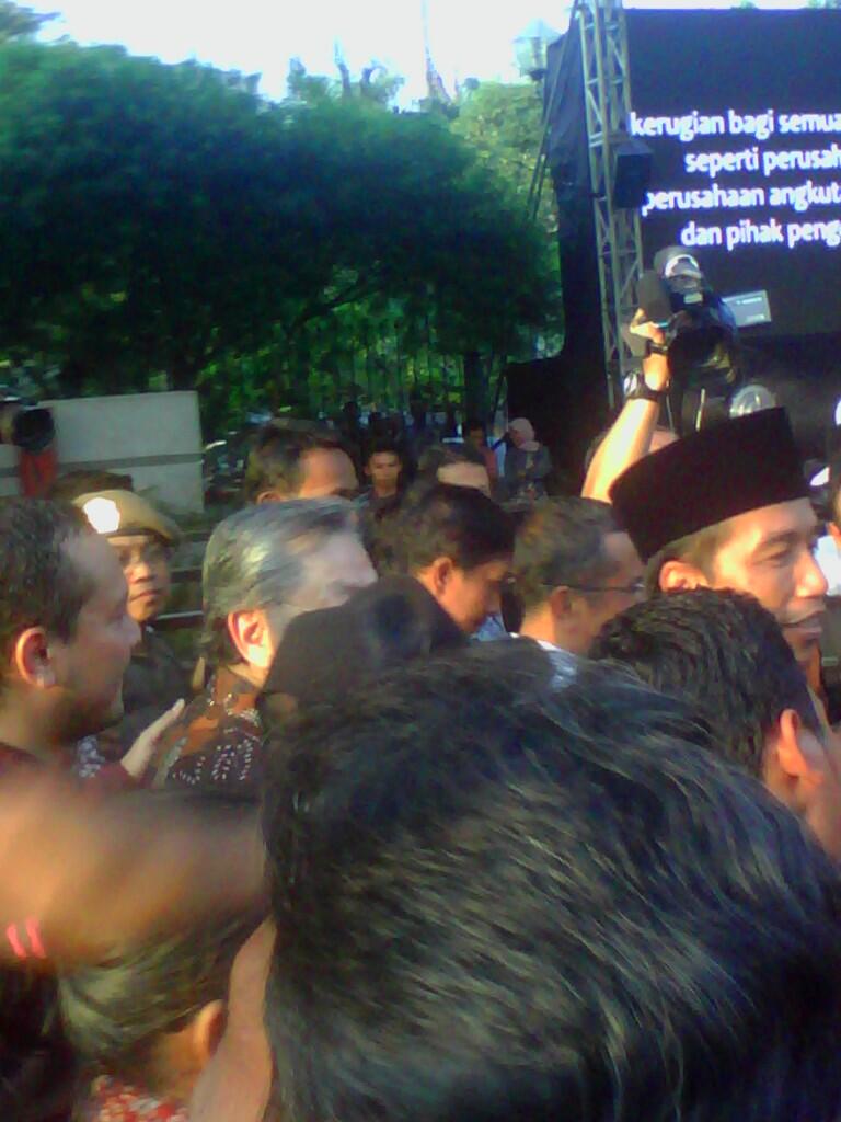 suasana kemeriahan Jakarta Night Festival & HUT DKI Jakarta 22 Juni 2013