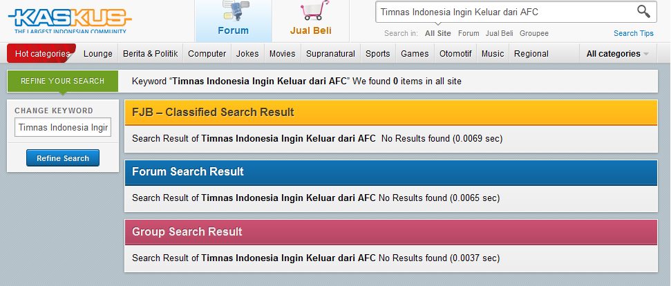 Timnas Indonesia Ingin Keluar dari AFC ?