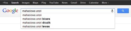 Apa kata google tentang mahasiswa . . . . .
