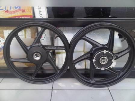 Dicari Velg Lebar untuk New Megapro