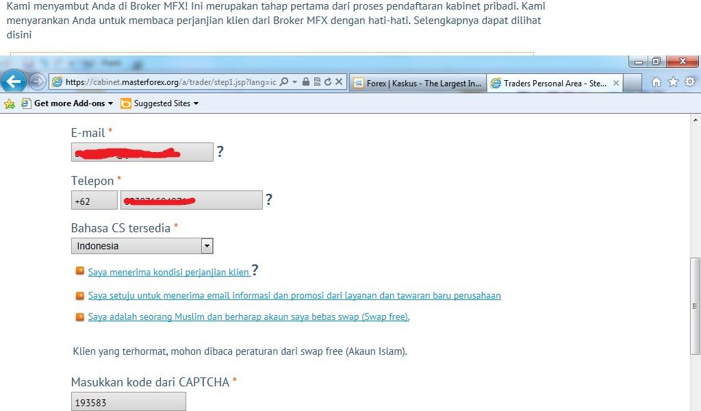 Cara Buat Akun MF?...