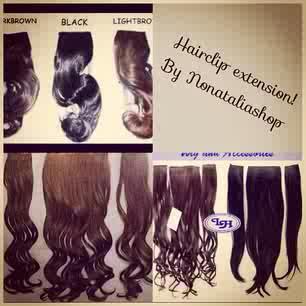 HAIR CLIP HUMAN HAIR