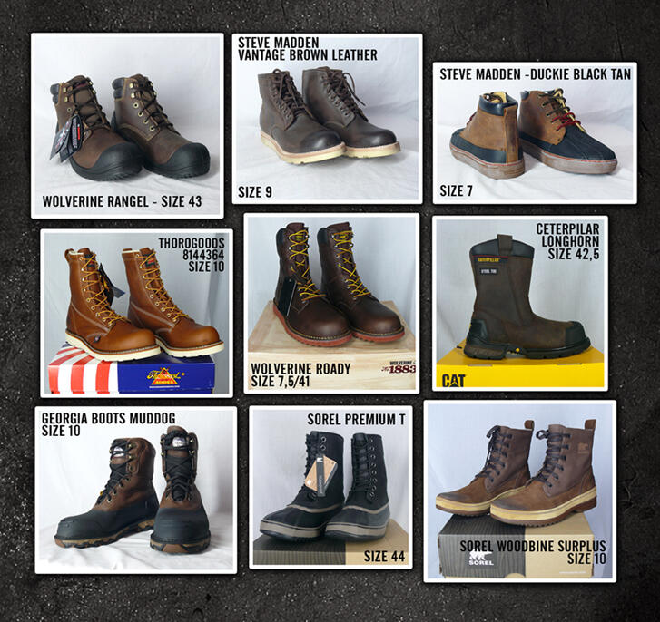 READY STOCK : BOOTS IMPORT ! untuk para bikers