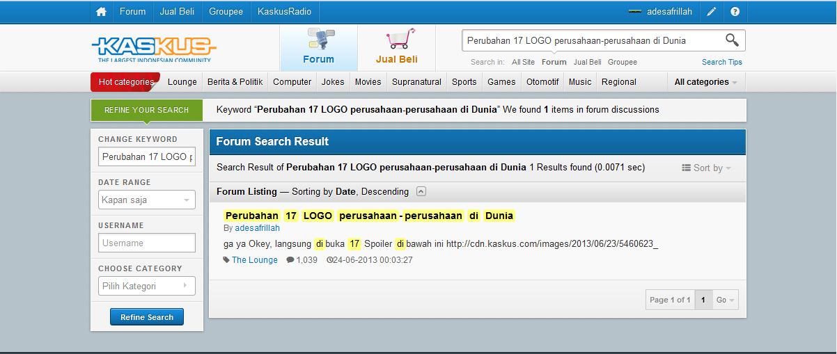 Perubahan 17 LOGO perusahaan-perusahaan di Dunia