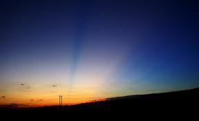 Keindahan Crepuscular Rays