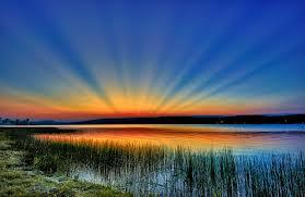 Keindahan Crepuscular Rays