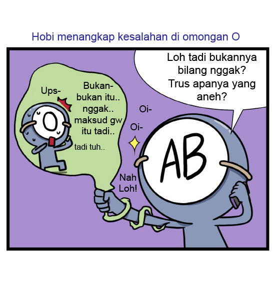Komik Golongan Darah 2