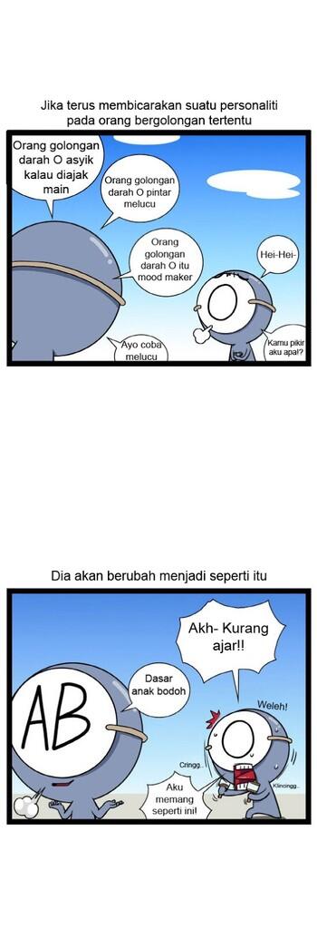 Komik Golongan Darah 3
