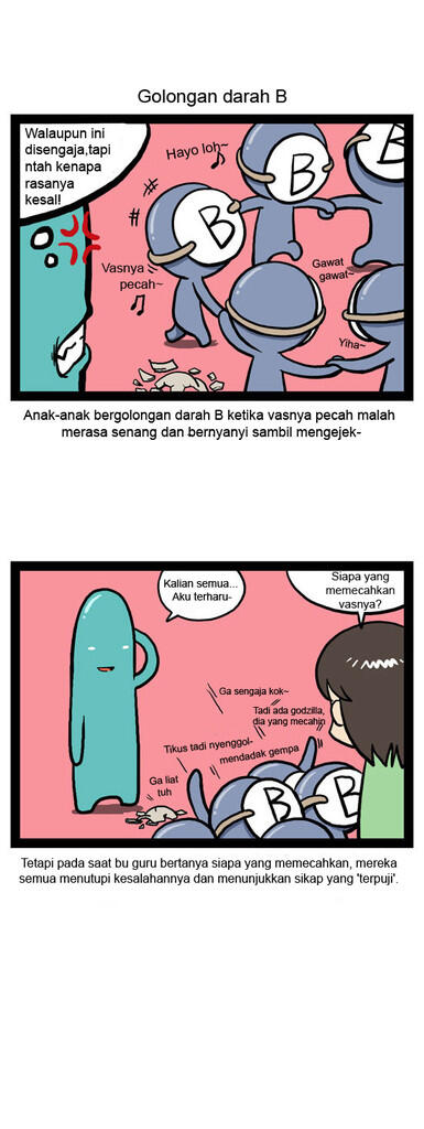 Komik Golongan Darah 3