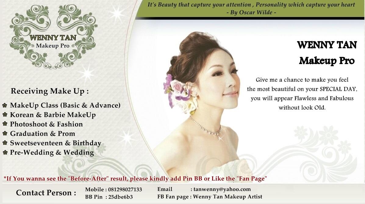 Jasa Professional Make Up Artist & Hair Do : Wenny Tan