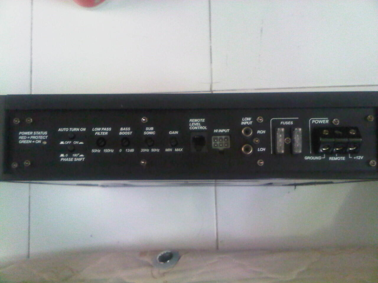 Basstube aktif sony xplod (xs-10sa)