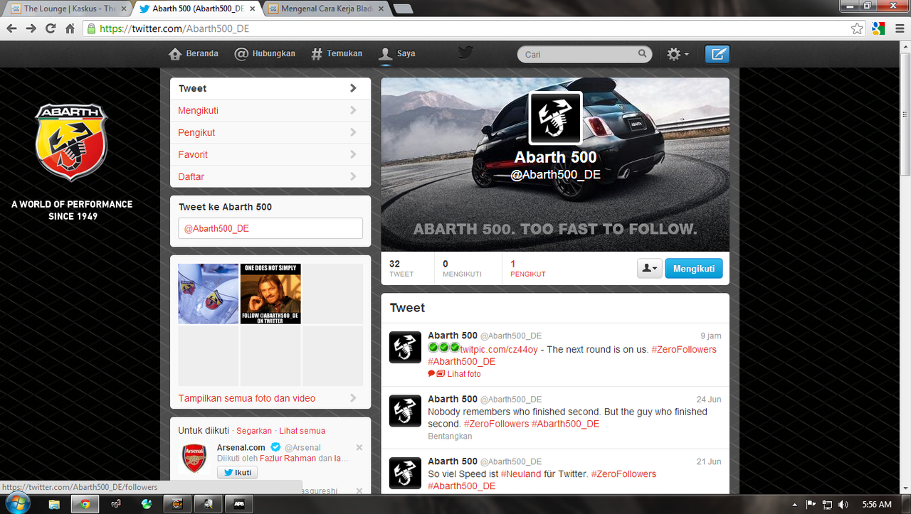 Satu-satunya Akun Twitter yang Tidak Bisa di Follow (NO HOAX)