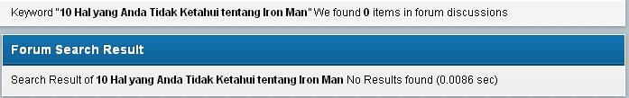  10 Hal yang Anda Tidak Ketahui tentang Iron Man