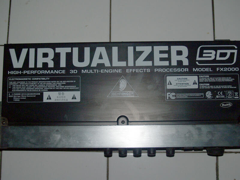 Terjual Jual Vocal Effect Behringer Virtualizer 3D FX2000 