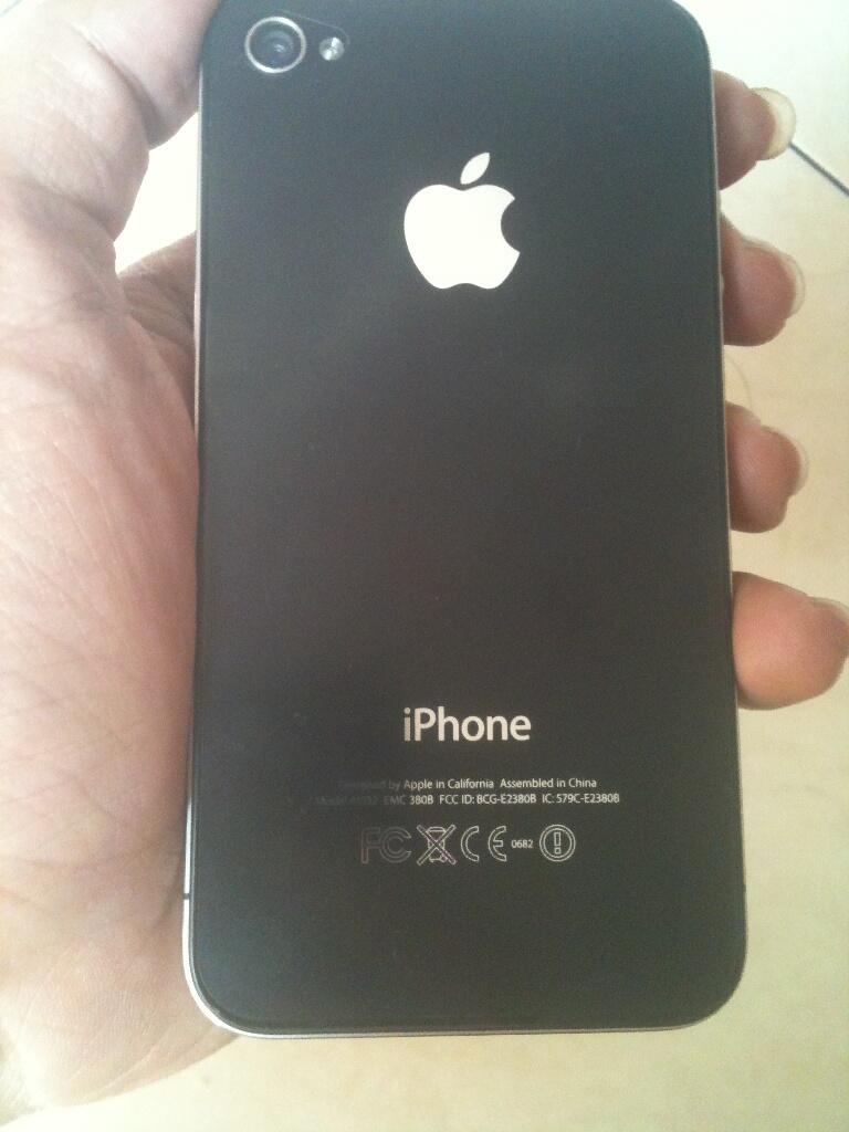 Terjual jual iphone 4G 16gb black FU lengkap bandung 