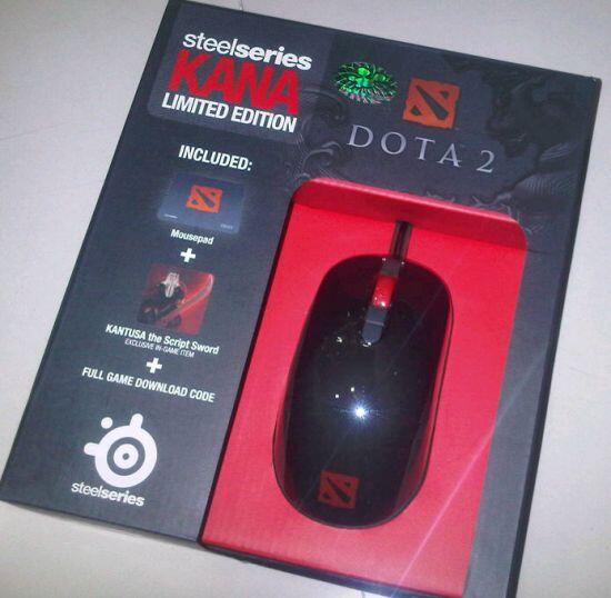 Terjual Mouse Gaming - KANA Dota2 Bundle Qck Mini 