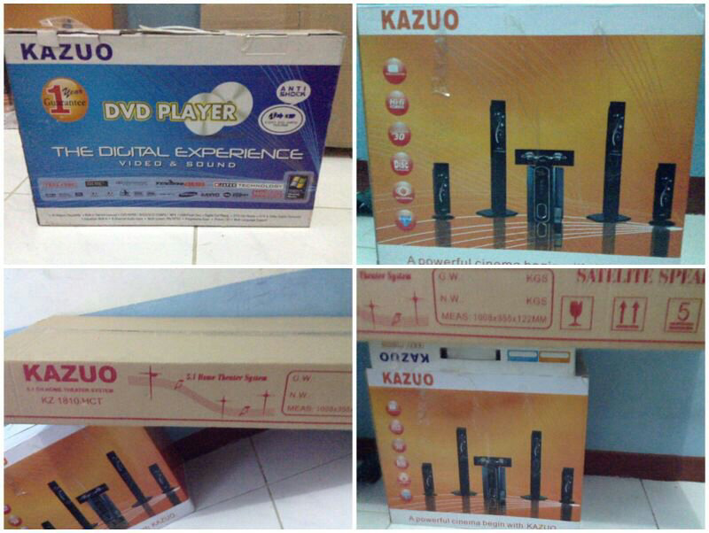 dijual home teather NEW 100%....