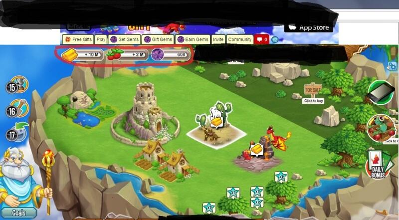 Jual Gems|Gold|Food Dragon City, Monter Legend, Social Empires, Social Wars