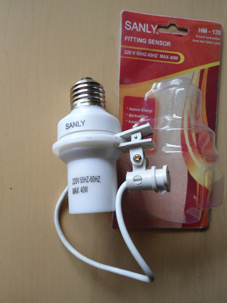 Jual lampu emergency merk Luby + fitting + remote controller