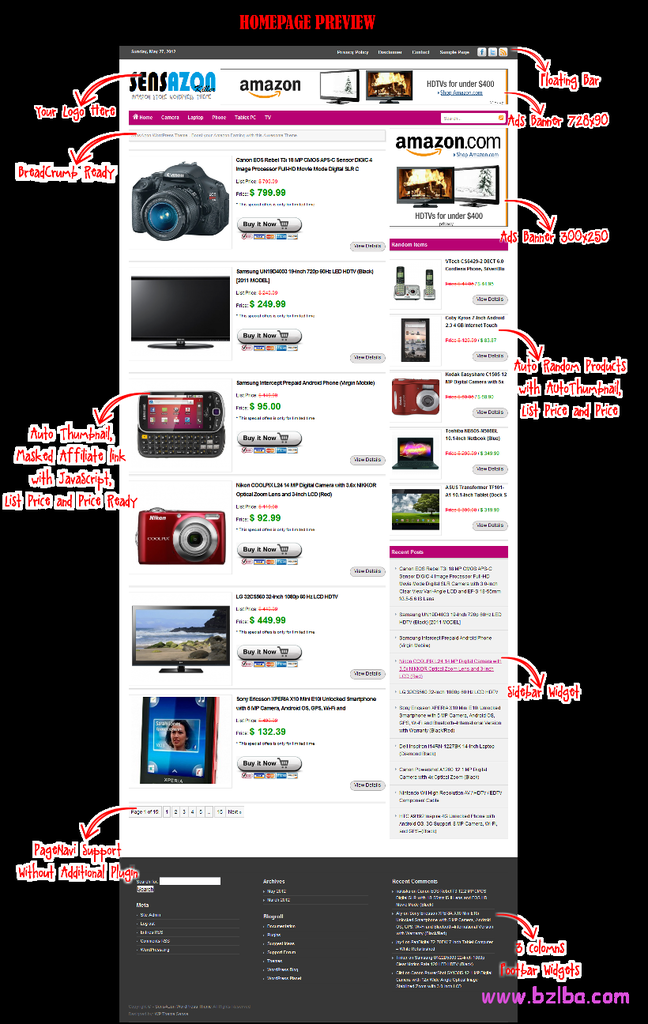 Punya Bisnis dengan Pasif Income dari Amazon Autoblog (Murah)