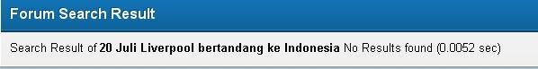 The Reds Bertandang ke Indonesia 20 Juli