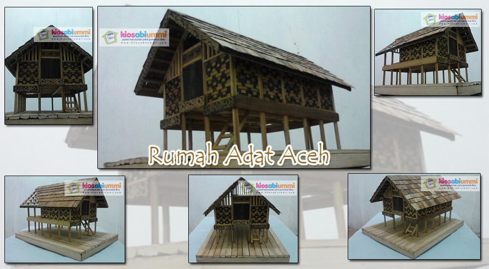 Terjual Miniatur Rumah Adat Tanah Air  KASKUS