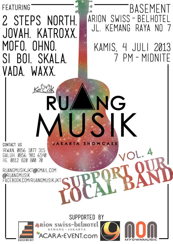 INFO : WADAH BAND LOKAL (JKT) UNTUK BEREKSPRESI!!! (SupportOurLocalBand)