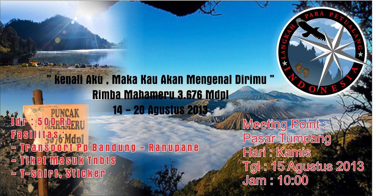 Pendaki gunung ( Langkah Para Petualang )