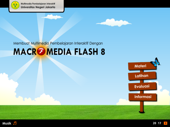 Tutorial Multimedia Pembelajaran, Presentasi, &amp; Animasi berbasis FLASH