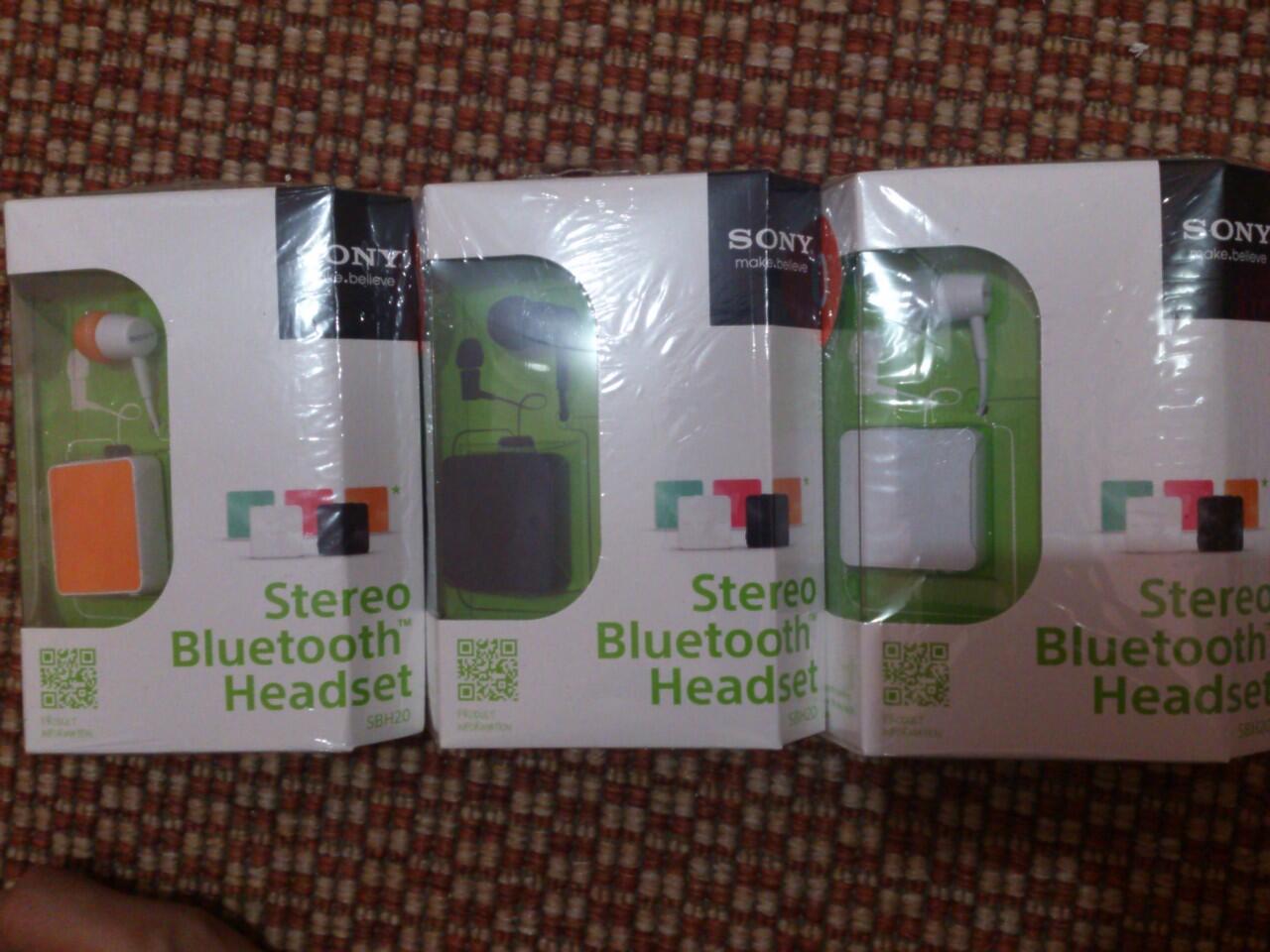WTS Stereo bluetooth Headset SONY SBH20