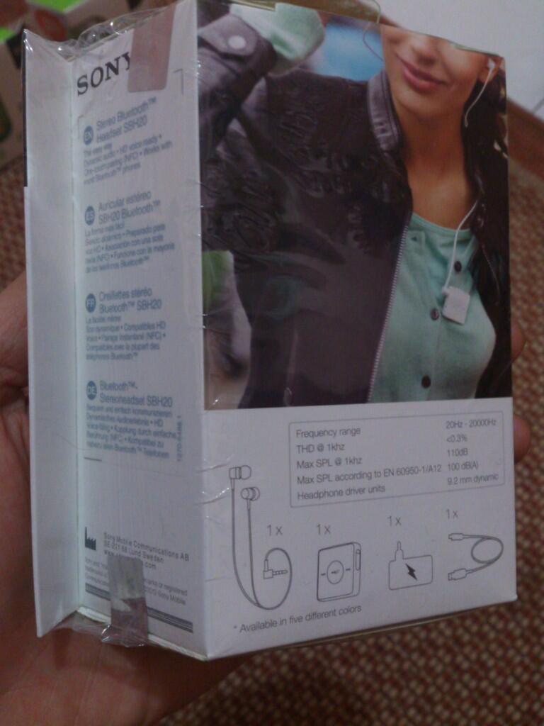 WTS Stereo bluetooth Headset SONY SBH20