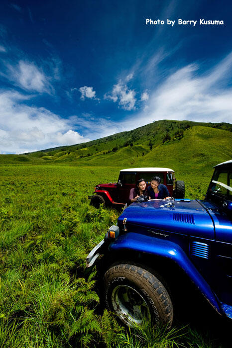 Gunung Bromo Lukisan alam terindah di Jawa Timur.