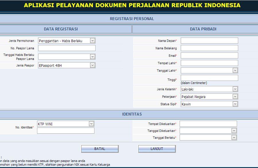 Gampangnya Bikin Paspor online khusus penggantian