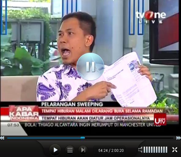 Munarman FPI Siram Air ke Muka Thamrin Amal Tomagola Saat Diskusi