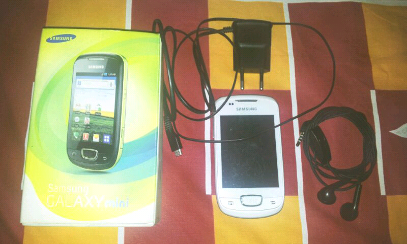 JUAL SAMSUNG GALAXY MINI 1 WHITE