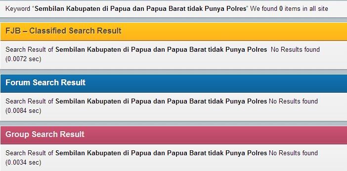 9 Kabupaten di Papua dan Papua Barat tidak Punya Polres Gan :bingungs