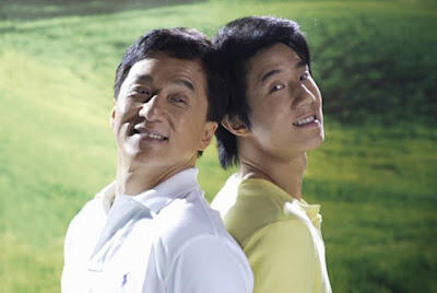 Foto-foto Jackie Chan Bersama Anaknya