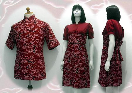 BAJU BATIK TERBARU,BATIK SOLO,BATIK PEKALONGAN,DRESS BATIK,GAMIS BATIK TERBARU