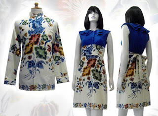 BAJU BATIK TERBARU,BATIK SOLO,BATIK PEKALONGAN,DRESS BATIK,GAMIS BATIK TERBARU