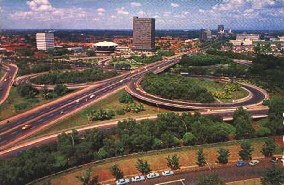 JEMBATAN SEMANGGI DULU DAN KINI