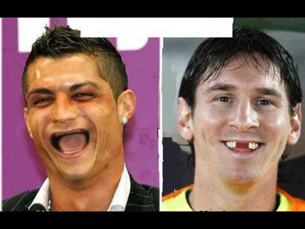 C.Ronaldo vs L.Messi mana yg lbh kocak menurut agan...