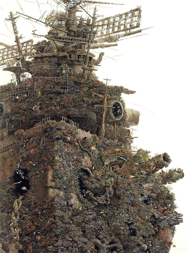 Master Pena dan Tinta: The Drawings Monumental dari Manabu Ikeda