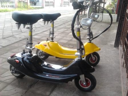 Terjual Jual  ELECTRIC SCOOTER Sepeda  Listrik  merk Jackie 