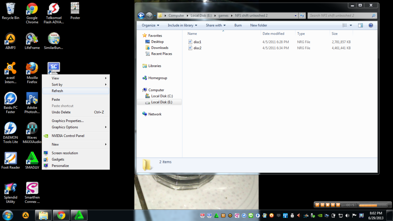 BINGUNG INSTAL GAME NFS UNLEASHED 2