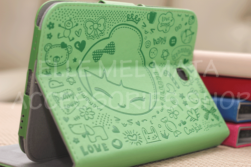 Aksesoris Samsung Galaxy Note 8.0 galaxy N5100 , Booklet, rock ,rotate , silicon case