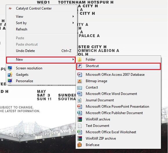 &#91;TRIK&#93; Cara Membuat Tombol Shutdown Di Desktop