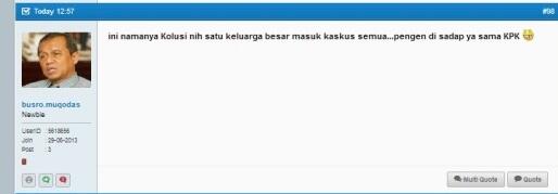 &#91;PICT&#93; BUSRO MUQODAS KPK MARAH GARA-GARA KELUARGA BESAR SBY NGASKUS SEMUA